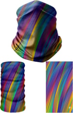 e taktik Multifunctional Colorful Paint Strokes Seamless Knitting UV+ Neckerwear Face Mask Headband Bandana Do Rag Hairband