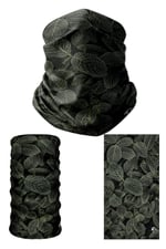 e taktik Multifunctional Dark Leaves Seamless Knitting UV+ Neckerwear Face Mask Headband Bandana Do Rag Hairband