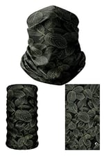 e taktik Multifunctional Dark Leaves Seamless Knitting UV+ Neckerwear Face Mask Headband Bandana Do Rag Hairband