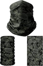 e taktik Multifunctional Dark Leaves Seamless Knitting UV+ Neckerwear Face Mask Headband Bandana Do Rag Hairband