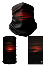 e taktik Multifunctional Dark Sunset Seamless Knitting UV+ Neckerwear Face Mask Headband Bandana Do Rag Hairband