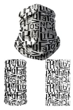 e taktik Multifunctional Different Letters Seamless Knitting UV+ Neckerwear Face Mask Headband Bandana Do Rag Hairband