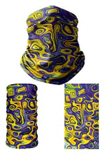 e taktik Multifunctional Dotted Marbling Seamless Knitting UV+ Neckerwear Face Mask Headband Bandana Do Rag Hairband