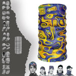 e taktik Multifunctional Dotted Marbling Seamless Knitting UV+ Neckerwear Face Mask Headband Bandana Do Rag Hairband