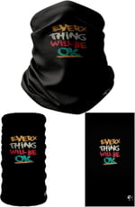 e taktik Multifunctional Every Thing Will Be Ok Seamless Knitting UV+ Neckerwear Face Mask Headband Bandana Do Rag Hairband