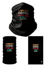 e taktik Multifunctional Every Thing Will Be Ok Seamless Knitting UV+ Neckerwear Face Mask Headband Bandana Do Rag Hairband