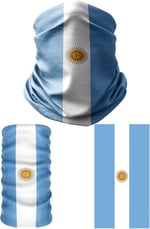 e taktik Multifunctional Flag of Argantina Seamless UV+Face Mask Headband Bandana Do Rag Hairband