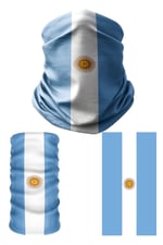 e taktik Multifunctional Flag of Argantina Seamless UV+Face Mask Headband Bandana Do Rag Hairband