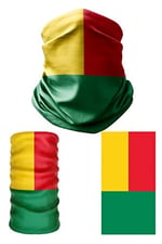 e taktik Multifunctional Flag of Benin Seamless UV+Face Mask Headband Bandana Do Rag Hairband