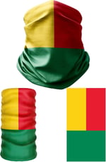 e taktik Multifunctional Flag of Benin Seamless UV+Face Mask Headband Bandana Do Rag Hairband