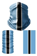 e taktik Multifunctional Flag of Botswana Seamless UV+Face Mask Headband Bandana Do Rag Hairband