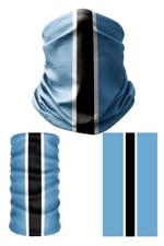 e taktik Multifunctional Flag of Botswana Seamless UV+Face Mask Headband Bandana Do Rag Hairband