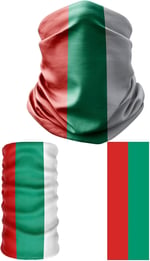 e taktik Multifunctional Flag of Bulgaria Seamless UV+Face Mask Headband Bandana Do Rag Hairband