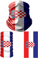 e taktik Multifunctional Flag of Croatia Seamless UV+Face Mask Headband Bandana Do Rag Hairband