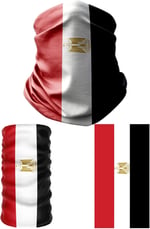 e taktik Multifunctional Flag of Egypt Seamless UV+Face Mask Headband Bandana Do Rag Hairband