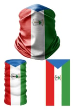 e taktik Multifunctional Flag of Equatorial Guinea Seamless UV+Face Mask Headband Bandana Do Rag Hairband