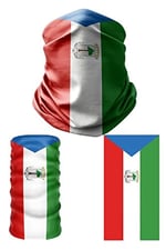 e taktik Multifunctional Flag of Equatorial Guinea Seamless UV+Face Mask Headband Bandana Do Rag Hairband