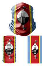 e taktik Multifunctional Flag of Eswatini Seamless UV+Face Mask Headband Bandana Do Rag Hairband