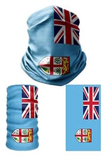 e taktik Multifunctional Flag of Fiji Seamless UV+Face Mask Headband Bandana Do Rag Hairband