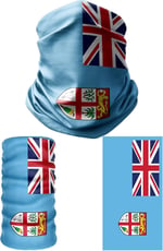 e taktik Multifunctional Flag of Fiji Seamless UV+Face Mask Headband Bandana Do Rag Hairband
