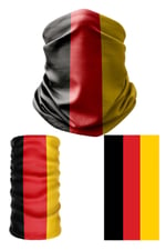 e taktik Multifunctional Flag of Germany Seamless UV+Face Mask Headband Bandana Do Rag Hairband