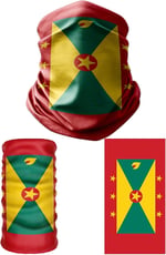 e taktik Multifunctional Flag of Ghana Seamless UV+Face Mask Headband Bandana Do Rag Hairband