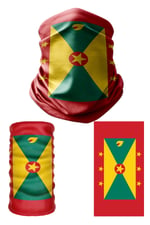 e taktik Multifunctional Flag of Ghana Seamless UV+Face Mask Headband Bandana Do Rag Hairband