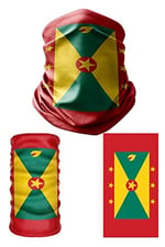 e taktik Multifunctional Flag of Ghana Seamless UV+Face Mask Headband Bandana Do Rag Hairband