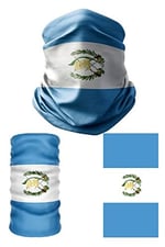 e taktik Multifunctional Flag of Guatemala Seamless UV+Face Mask Headband Bandana Do Rag Hairband