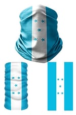 e taktik Multifunctional Flag of Honduras Seamless UV+Face Mask Headband Bandana Do Rag Hairband