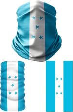 e taktik Multifunctional Flag of Honduras Seamless UV+Face Mask Headband Bandana Do Rag Hairband