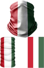 e taktik Multifunctional Flag of Hungary Seamless UV+Face Mask Headband Bandana Do Rag Hairband