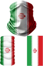 e taktik Multifunctional Flag of Iran Seamless UV+Face Mask Headband Bandana Do Rag Hairband