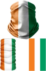 e taktik Multifunctional Flag of Ivory Coast Seamless UV+ Headband Bandana Do Rag Hairband