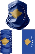 e taktik Multifunctional Flag of Kosovo Seamless UV+Face Mask Headband Bandana Do Rag Hairband