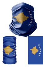 e taktik Multifunctional Flag of Kosovo Seamless UV+Face Mask Headband Bandana Do Rag Hairband
