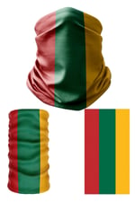 e taktik Multifunctional Flag of Lithuania Seamless UV+Face Mask Headband Bandana Do Rag Hairband