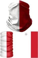 e taktik Multifunctional Flag of Malta Seamless UV+Face Mask Headband Bandana Do Rag Hairband