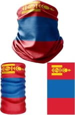 e taktik Multifunctional Flag of Mongolia Seamless UV+Face Mask Headband Bandana Do Rag Hairband
