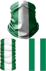 e taktik Multifunctional Flag of Nigeria Seamless UV+Face Mask Headband Bandana Do Rag Hairband