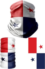 e taktik Multifunctional Flag of Panama Seamless UV+Face Mask Headband Bandana Do Rag Hairband