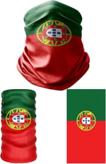 e taktik Multifunctional Flag of Portugal Seamless UV+Face Mask Headband Bandana Do Rag Hairband