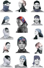 e taktik Multifunctional Flag of Qatar -علم قطر Seamless UV+Face Mask Headband Bandana Do Rag Hairband
