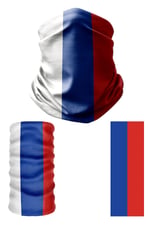 e taktik Multifunctional Flag of Russia Seamless UV+Face Mask Headband Bandana Do Rag Hairband