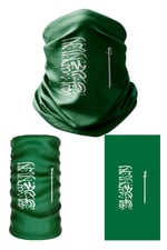 e taktik Multifunctional Flag of Saudi Arabia Seamless UV+Face Mask Headband Bandana Do Rag Hairband