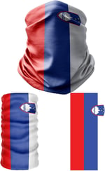 e taktik Multifunctional Flag of Slovenia Seamless UV+Face Mask Headband Bandana Do Rag Hairband