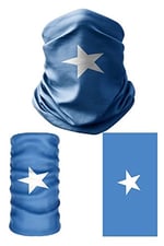 e taktik Multifunctional Flag of Somalia Seamless UV+Face Mask Headband Bandana Do Rag Hairband