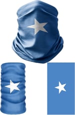 e taktik Multifunctional Flag of Somalia Seamless UV+Face Mask Headband Bandana Do Rag Hairband