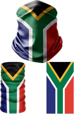 e taktik Multifunctional Flag of South Africa -Vlag van Suid-Afrika Seamless UV+ Bandana Do Rag Hairband