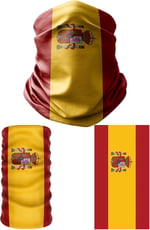 e taktik Multifunctional Flag of Spain Seamless UV+Face Mask Headband Bandana Do Rag Hairband